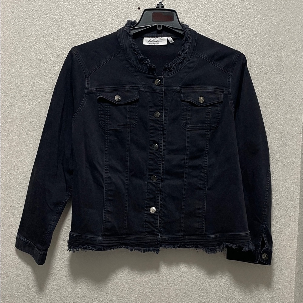 LaBellum Black Denim Jacket